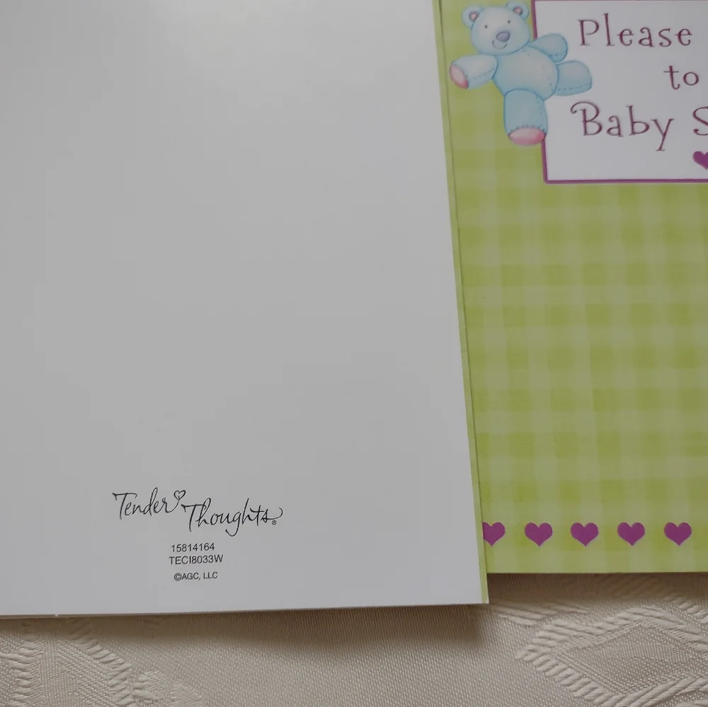 15 baby shower party cards invitations animal print